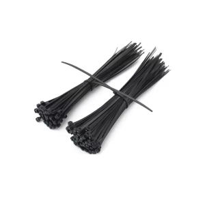 Amarres Plásticos Abrazadera 4.8mm x 20cm Paquete x100 Color Negro