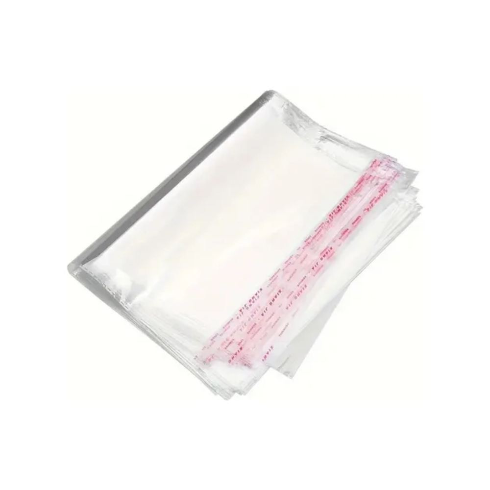 Bolsas de Polipropileno Solapa Adhesiva de Celofán x 100 Unidades - Imagen 3